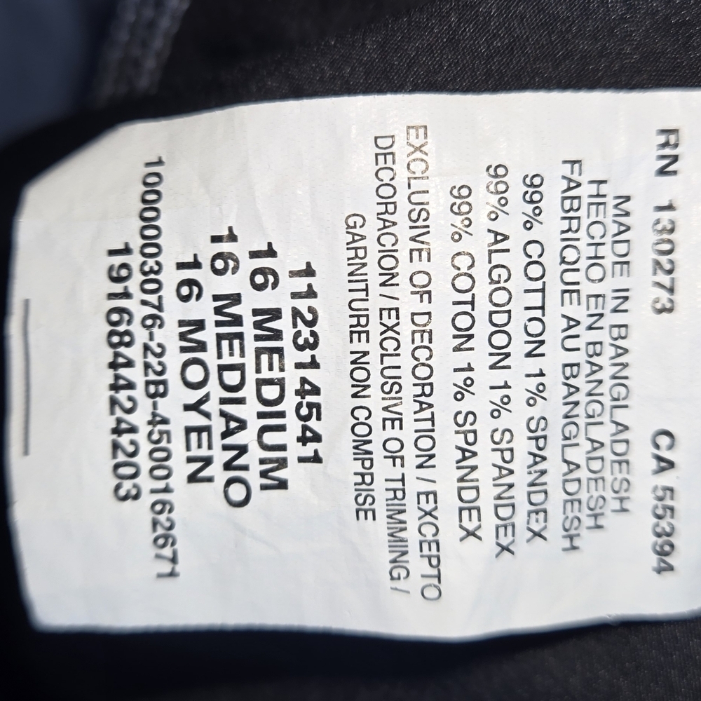 Lee Light Blue Cropped Pants B1 - Picture 3 of 10